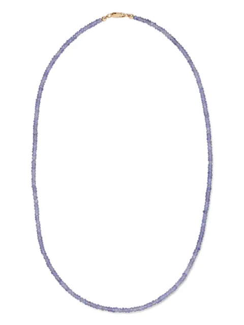 Lizzie Fortunato tanzanite beaded necklace