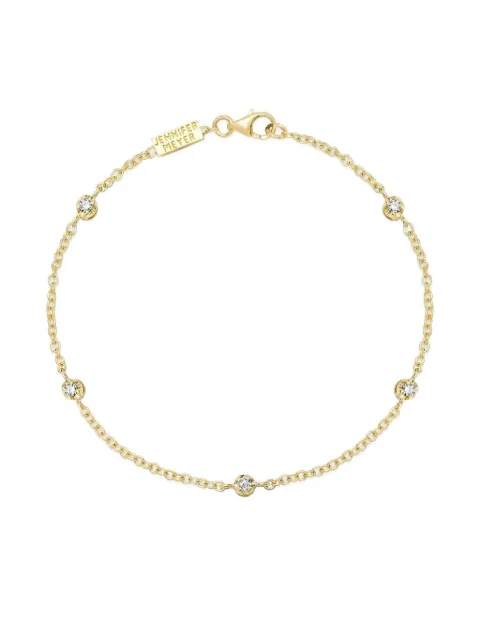 Jennifer Meyer pulsera con diamante