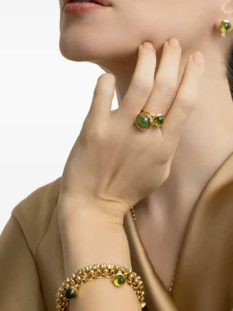 TAMARA COMOLLI anillo con peridoto grande