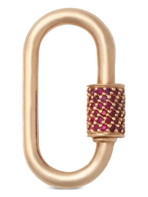 Marla Aaron cierre con rubí mediano