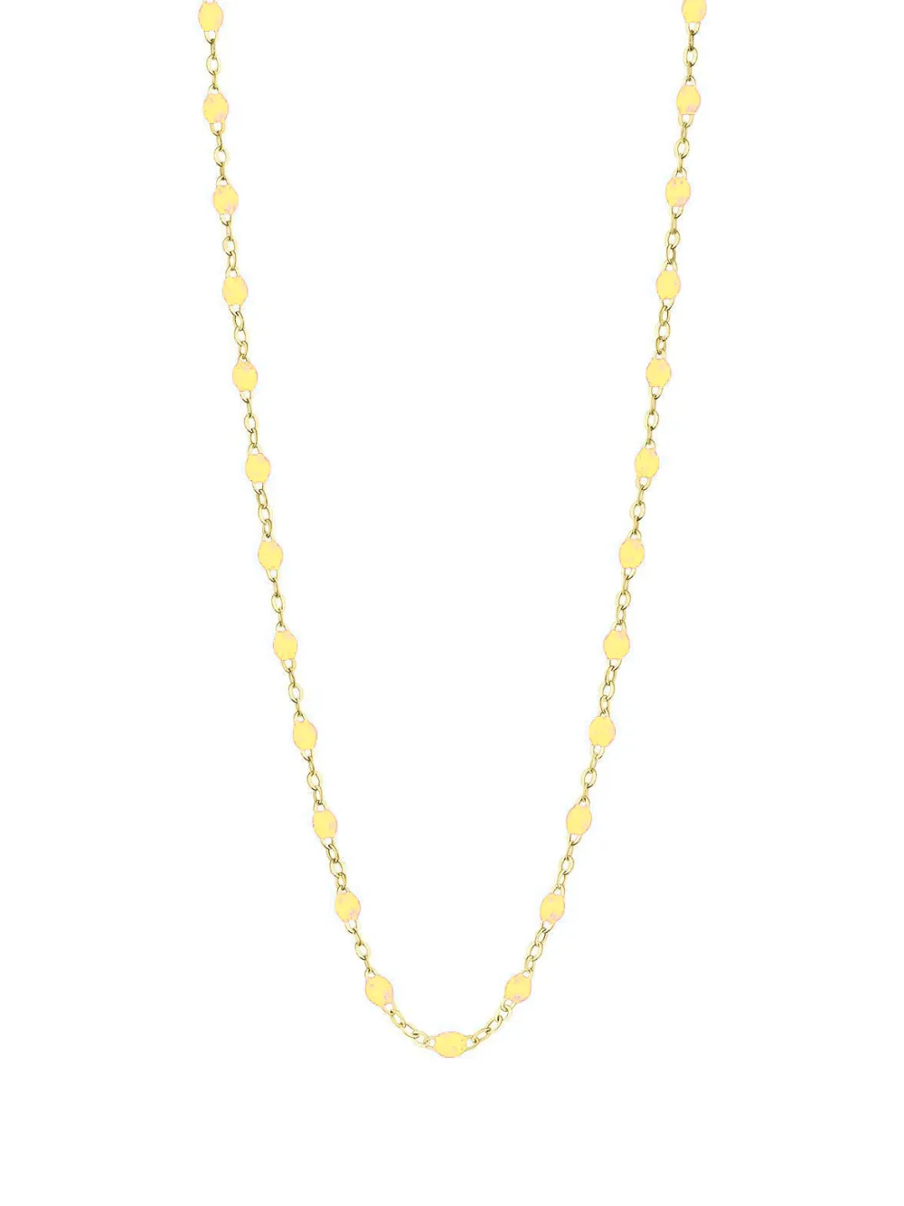 Gigi Clozeau Classic Gigi resin necklace - Gold