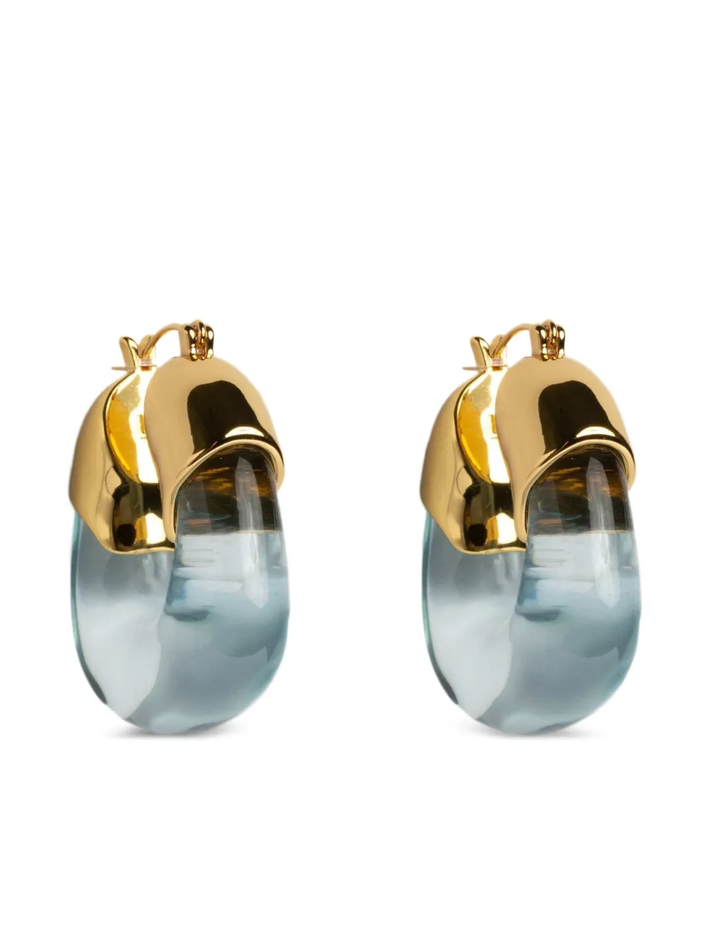 Lizzie Fortunato Organic hoop earrings - Oro