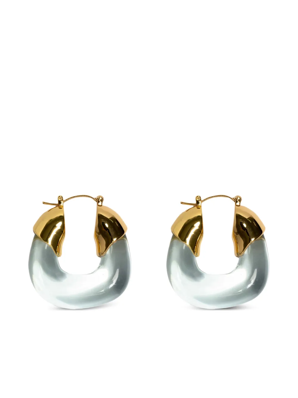 Lizzie Fortunato Organic hoop earrings - Goud
