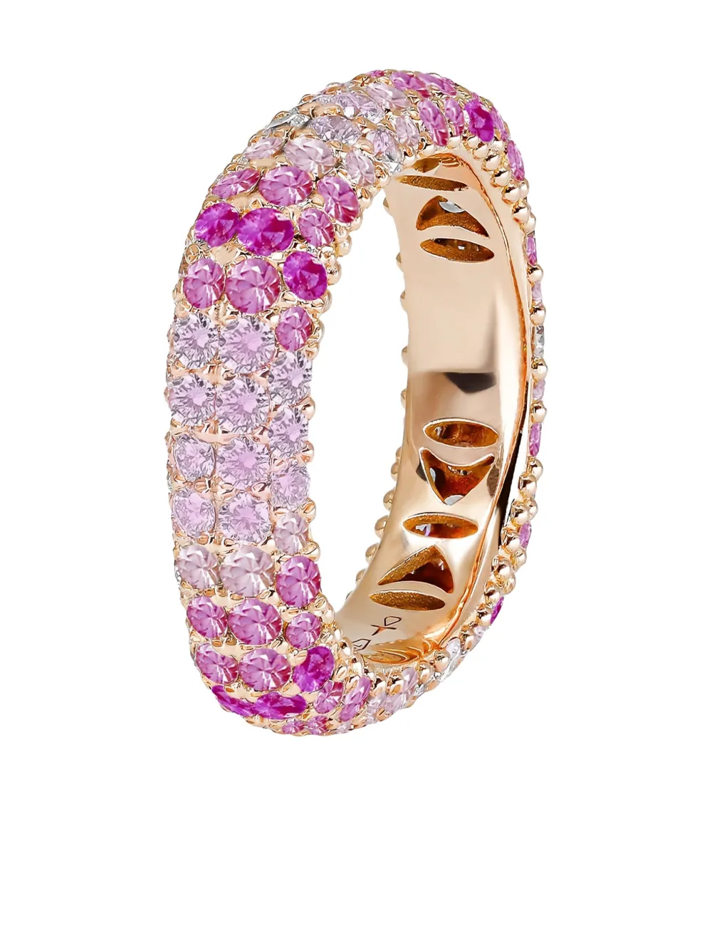 FULLORD Ghost sapphire and diamond ring - Rosa