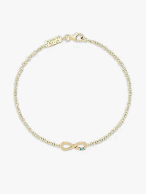 Jennifer Meyer infinity turquoise bracelet