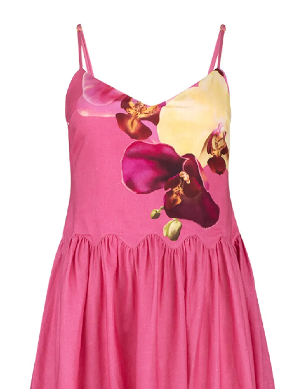 Aston Studio Delia floral dress - Roze