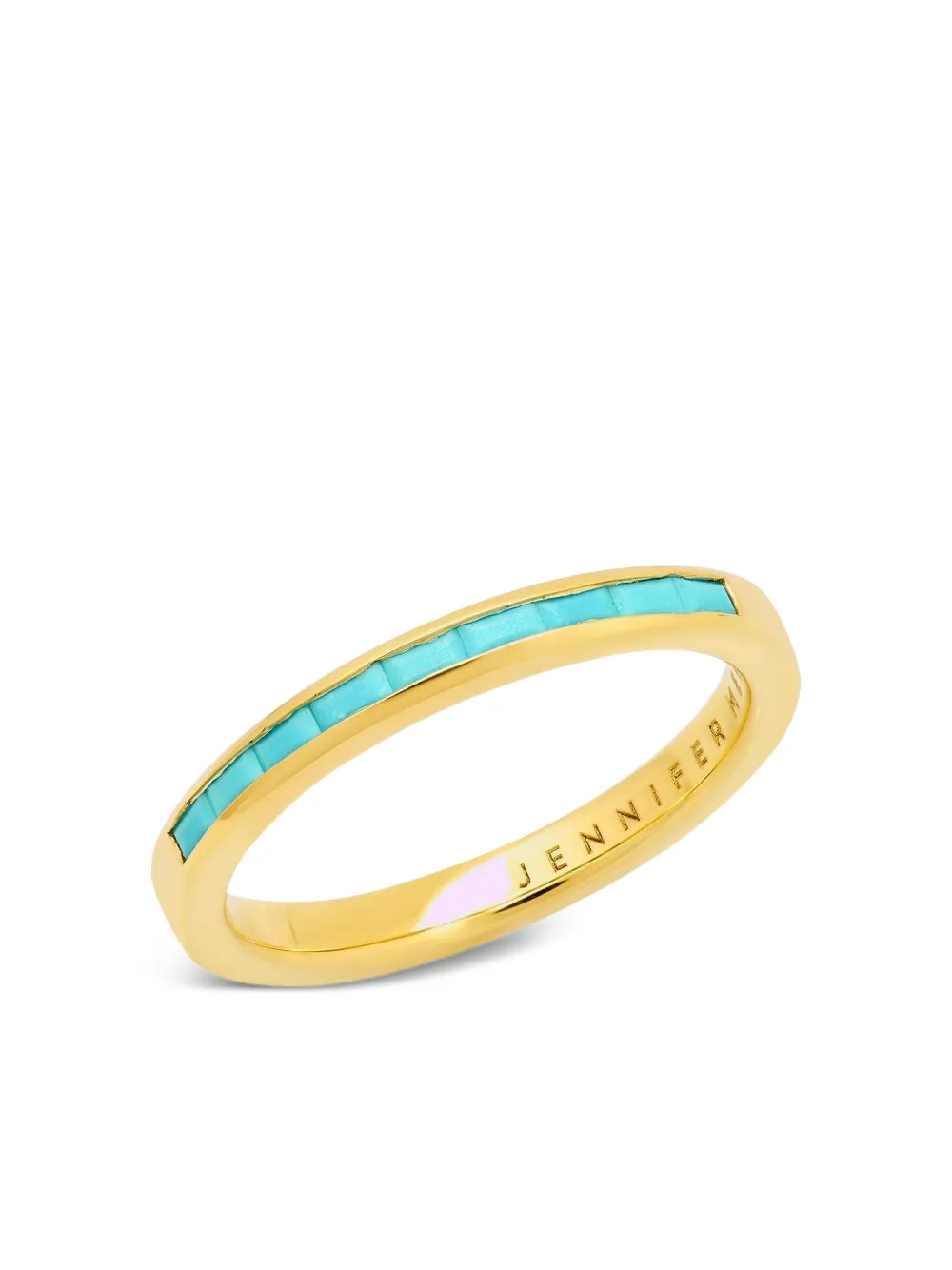 Jennifer Meyer turquoise ring - Gold