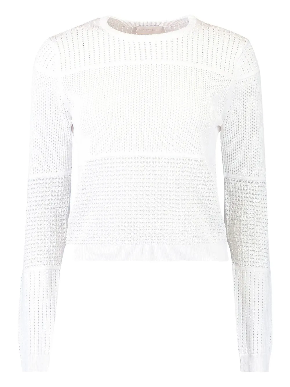 Christy Lynn Wesley top - Bianco