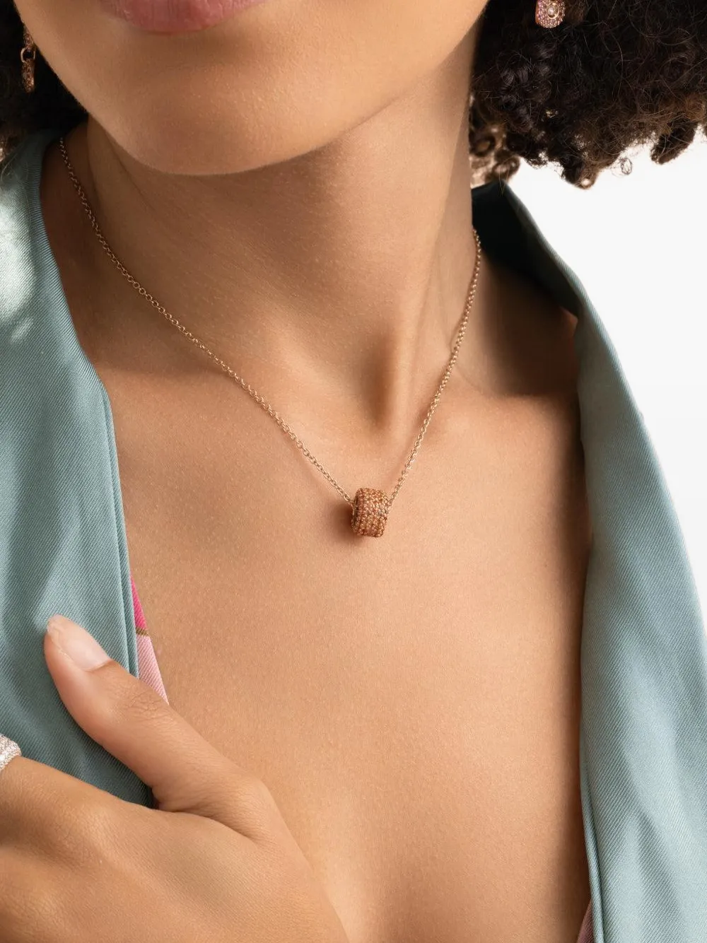 Ghost Sapphire Pendant