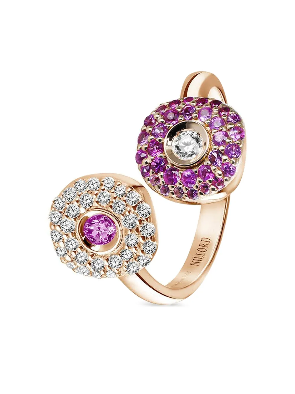 FULLORD baby Ghost sapphire and diamond ring - Rosa