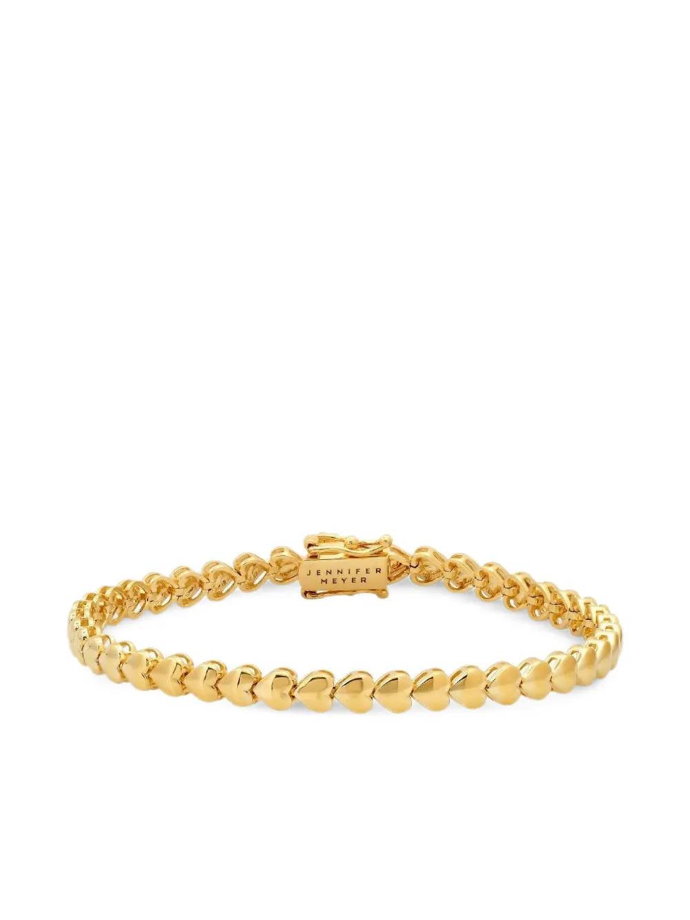 Jennifer Meyer Heart Tennis bracelet - Gold