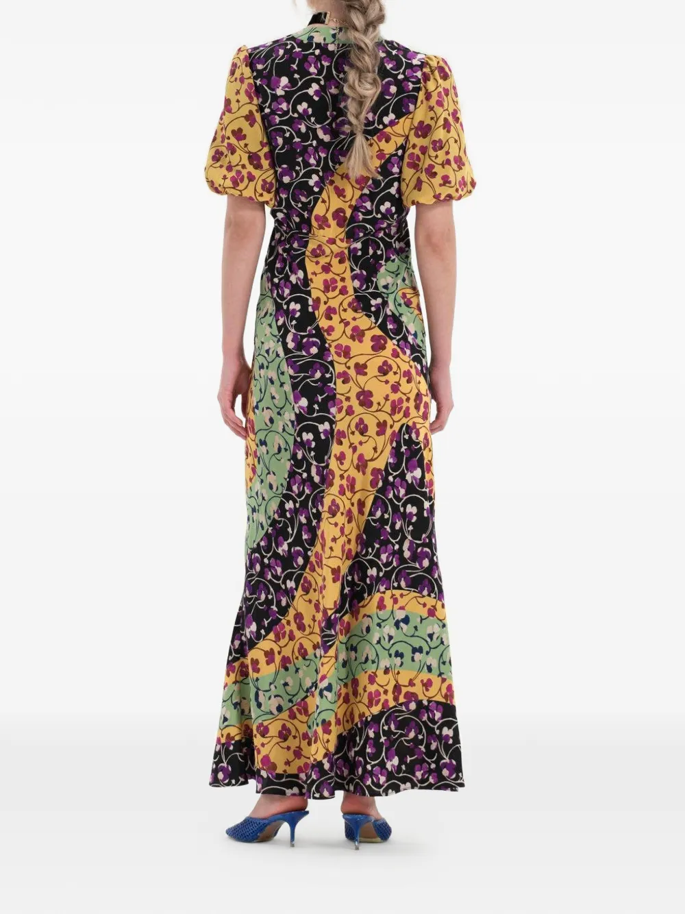 La DoubleJ Marlene maxi-jurk Geel