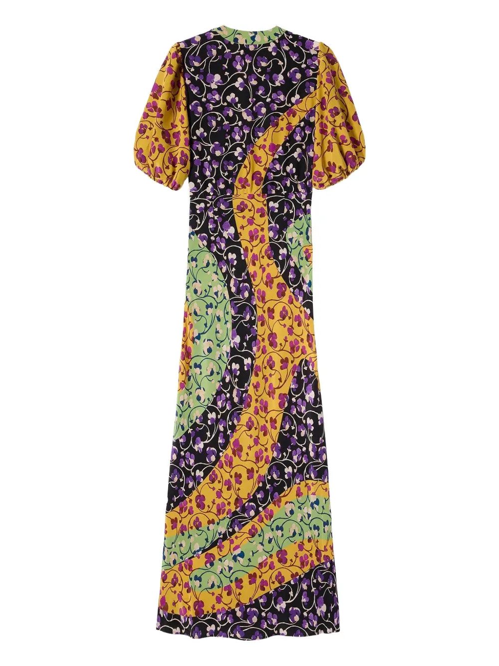 La DoubleJ Marlene maxi-jurk Geel