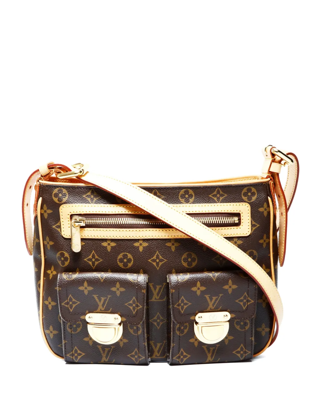 Louis Vuitton Pre-Owned 2005 monogram pocket shoulder bag - Marrone