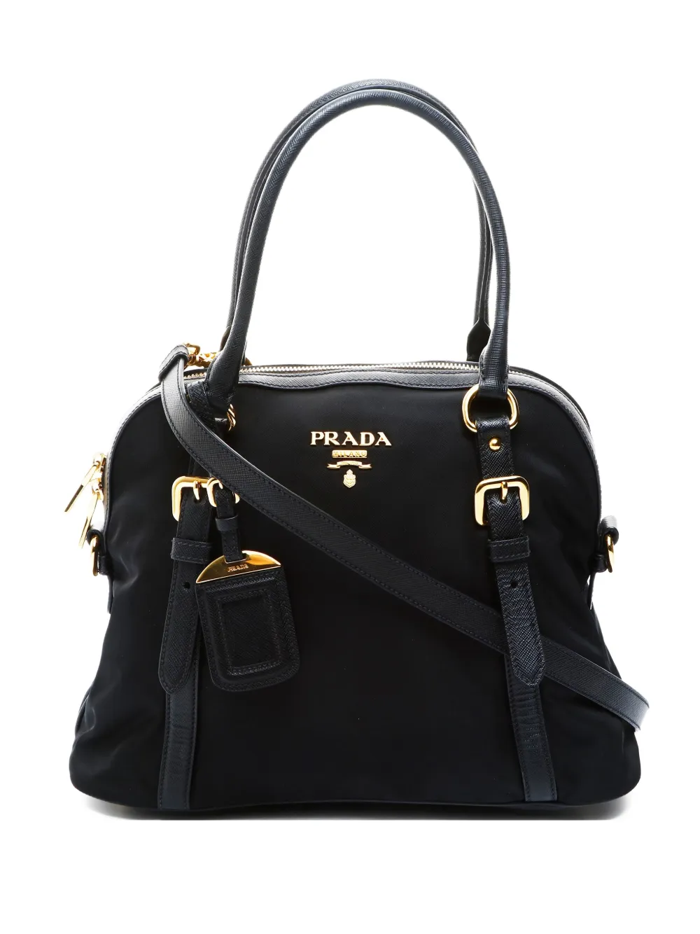 Prada Pre-Owned 2010s Nylon 2way bag | Black | Image 1
