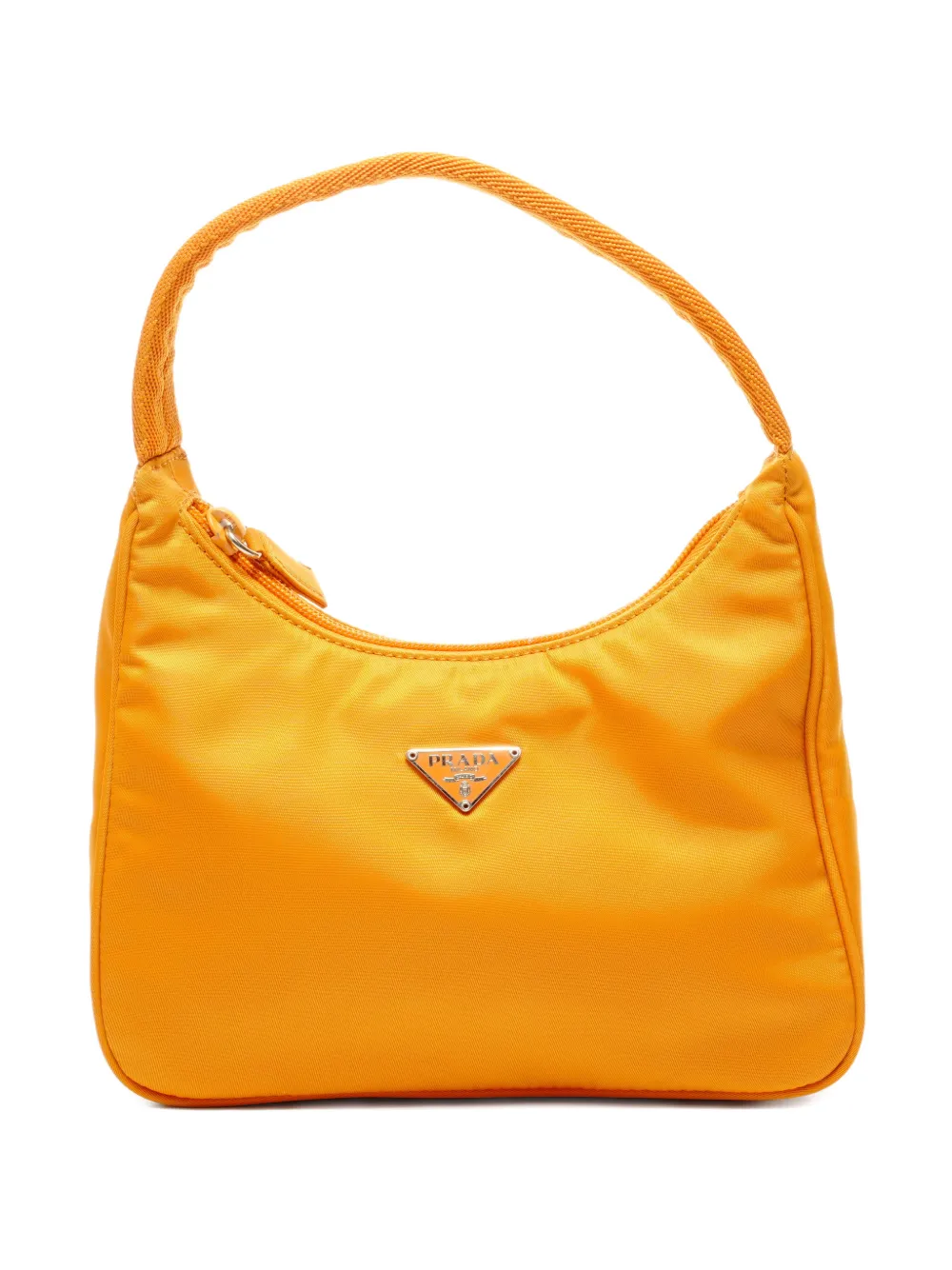 Prada Pre-Owned 1990s nylon hobo mini bag - Arancione