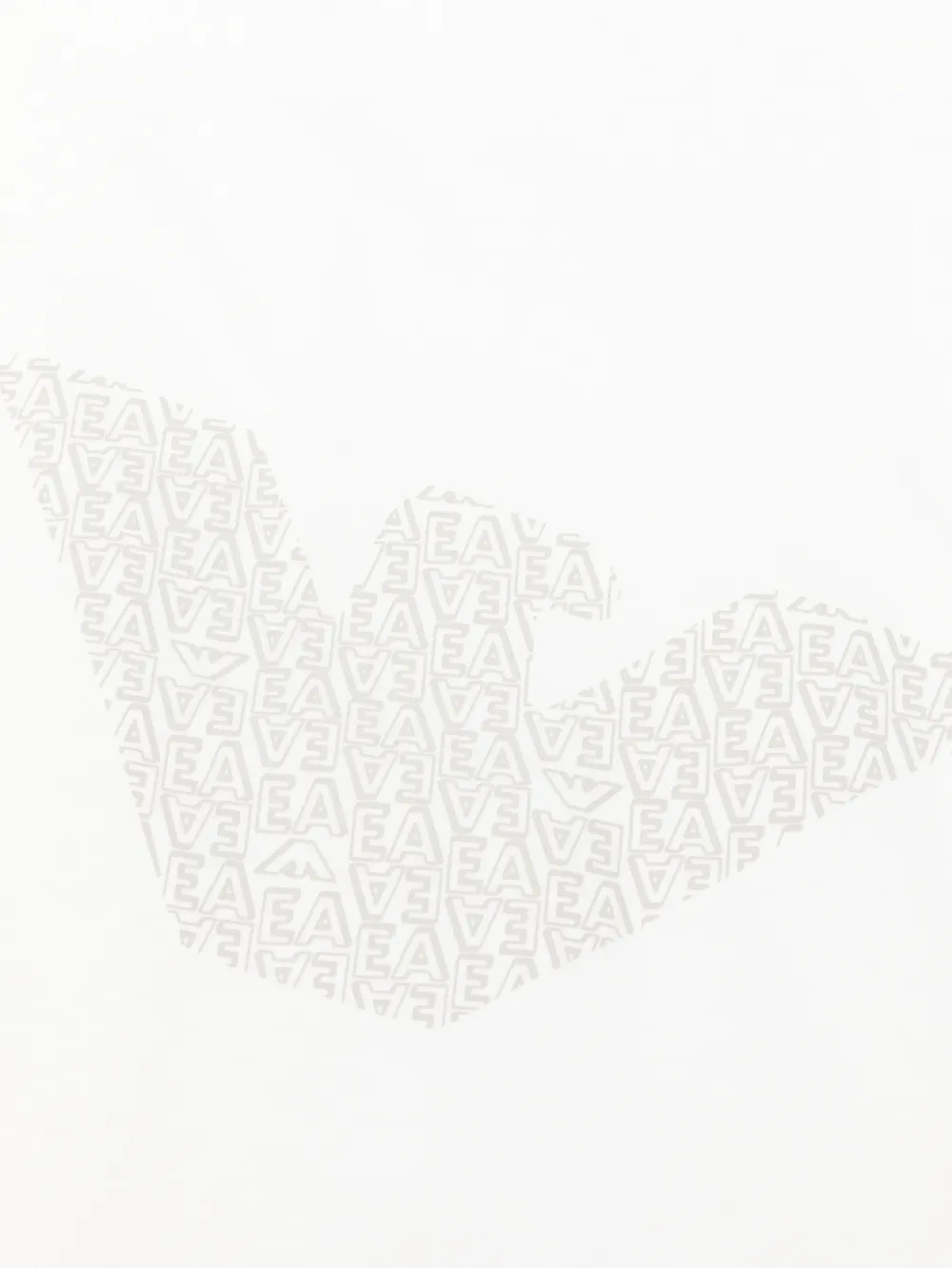 Emporio Armani Kids logo-print blanket - Wit