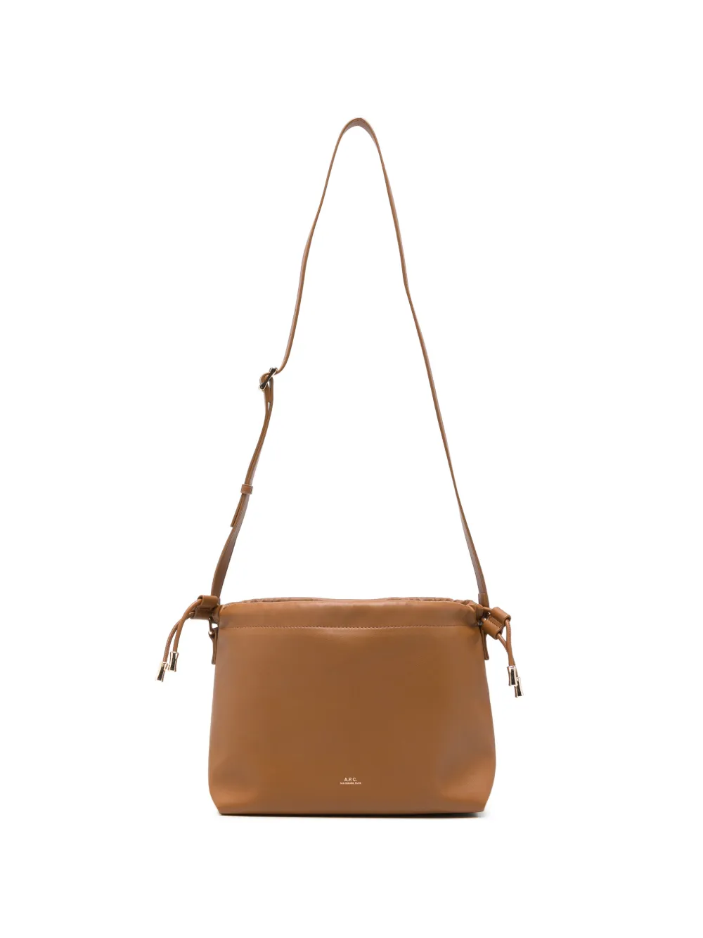 A.P.C. Ninon drawstring shoulder bag - Marrone