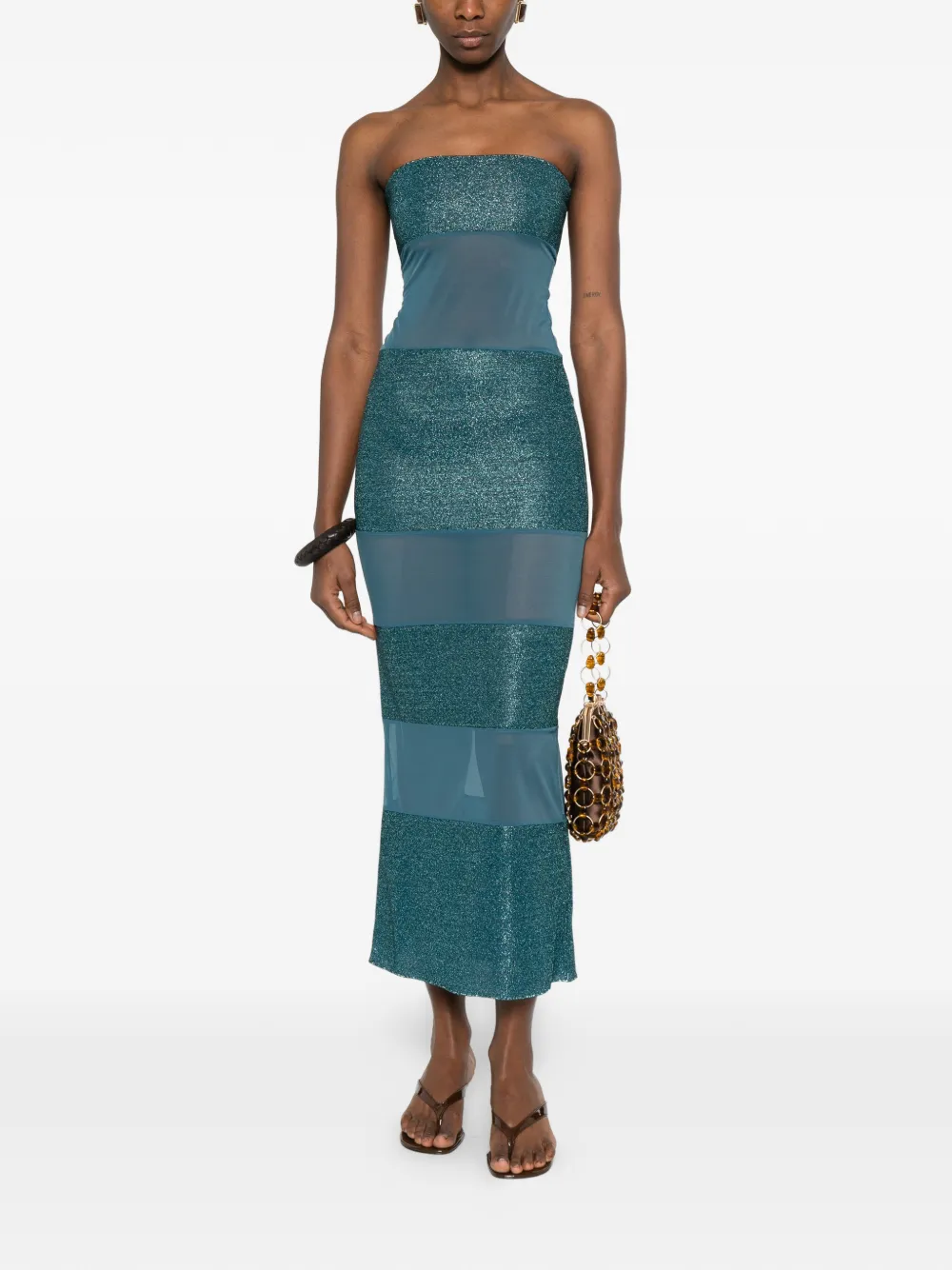 Glitter Panel Dress