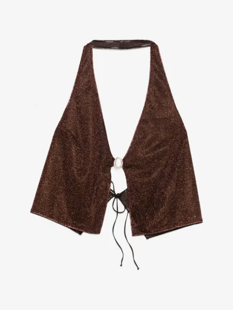 Oséree ring-detail top