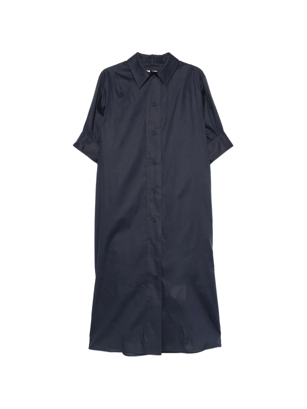 Jil Sander buttoned midi dress - Blu