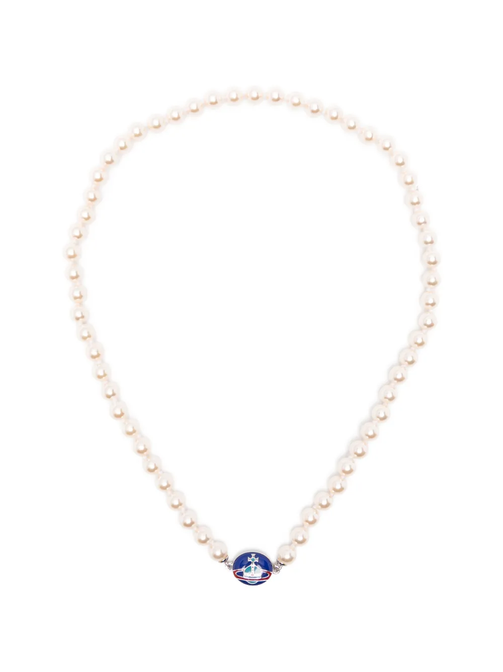 Vivienne Westwood Orb-embellishment necklace - Toni neutri
