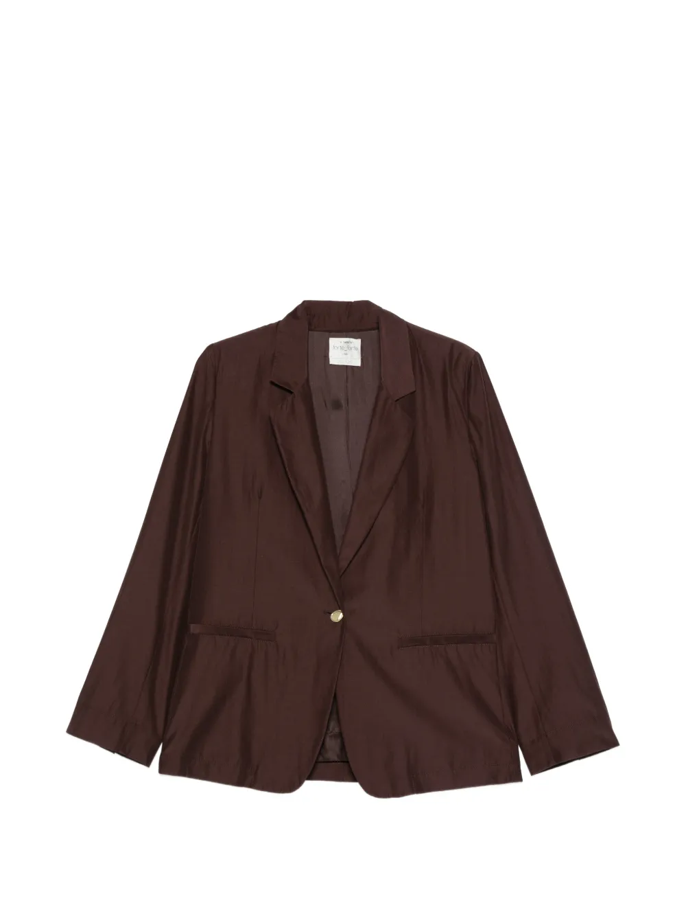 Forte Forte buttoned tailored jacket - Marrone