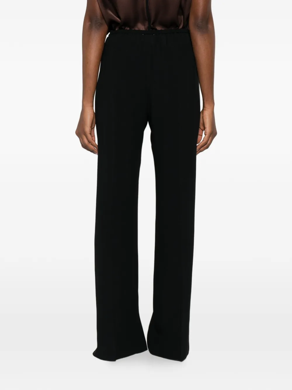 Forte Broek met split Zwart