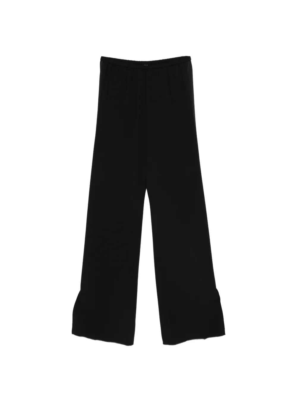 Forte Forte split-hem trousers - Nero