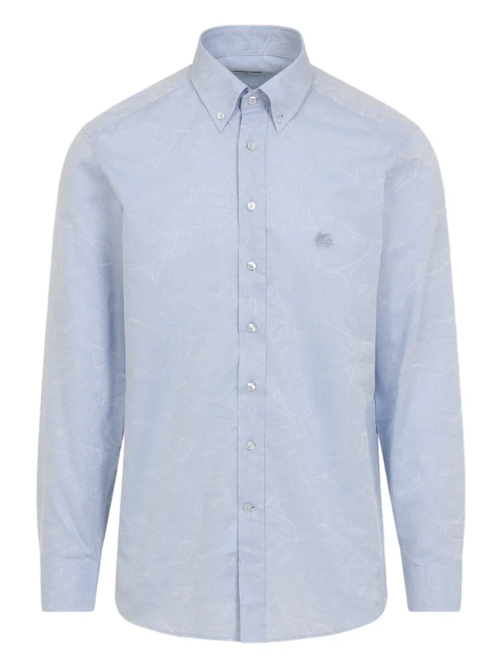 ETRO paisley buttoned shirt - Blau