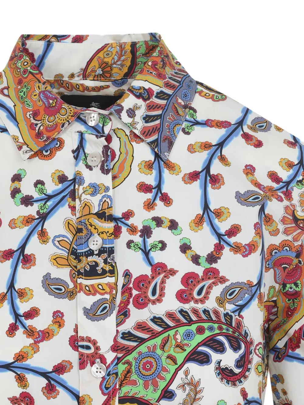 ETRO Blousejurk met paisley-print Wit