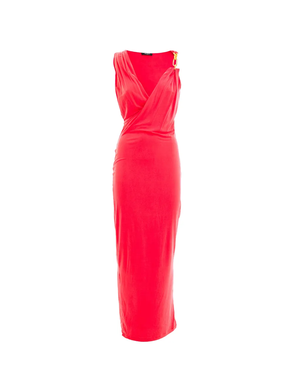 Balmain crepe maxi dress - Rosa