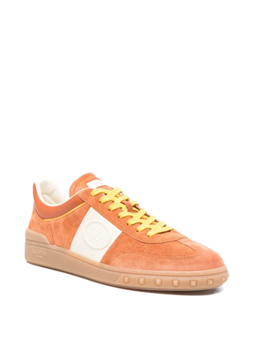 Valentino Garavani Upvillage sneakers met logodetail Oranje