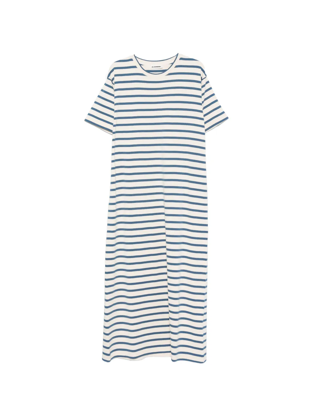 Jil Sander striped maxi dress - Neutrals