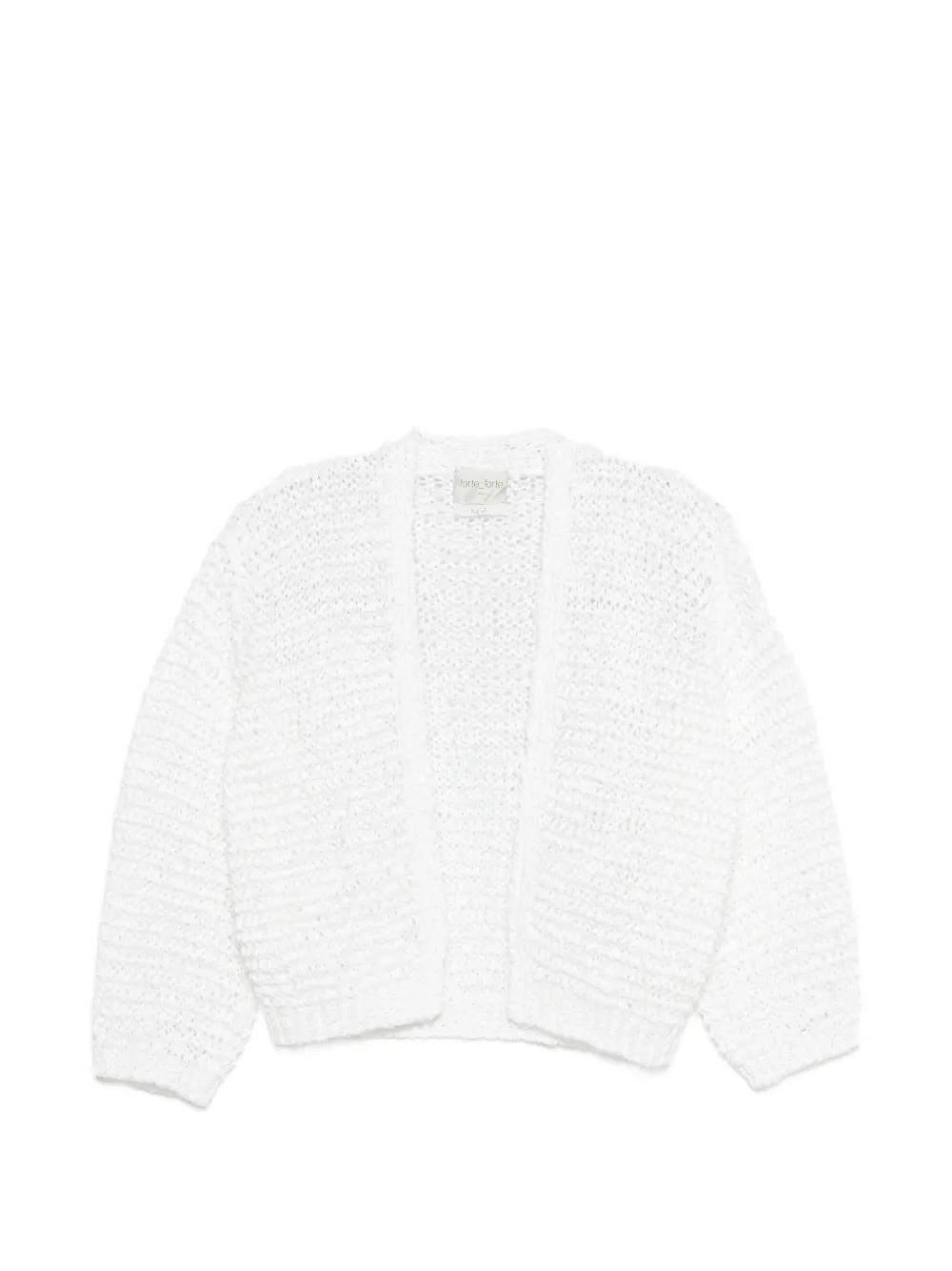 Forte Forte Cardigan aperto - Bianco