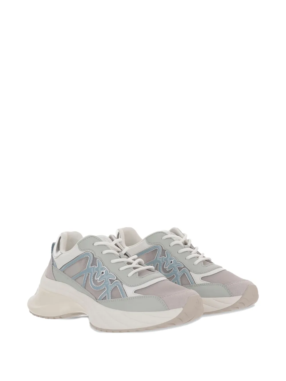 PINKO Leren sneakers Wit