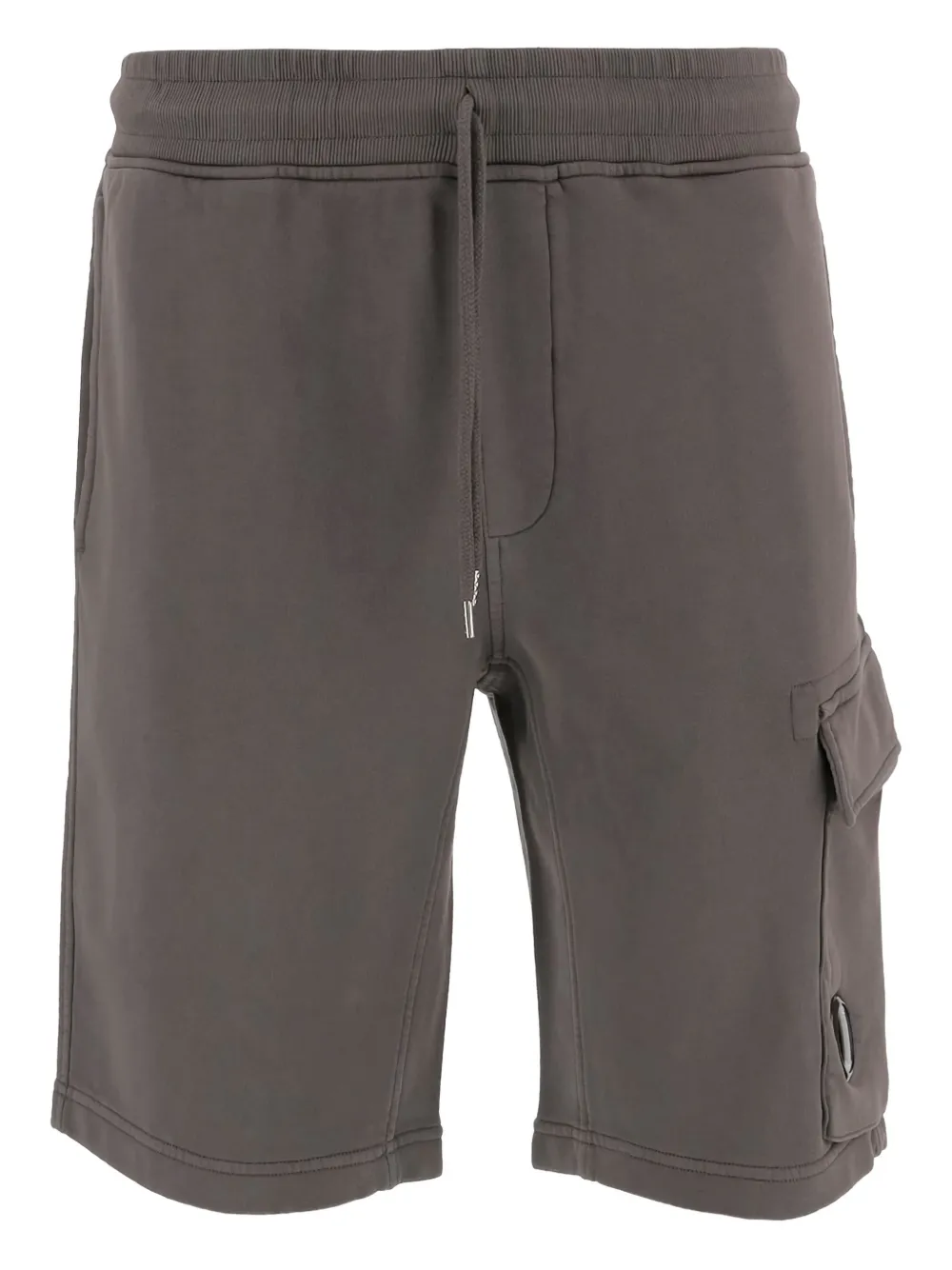 C.P. Company drawstrings cargo track shorts - Grigio