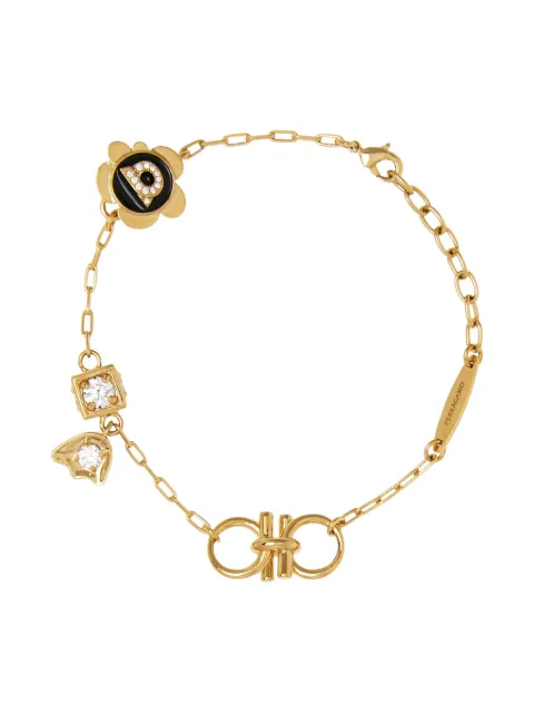 Ferragamo Gancini-charm bracelet