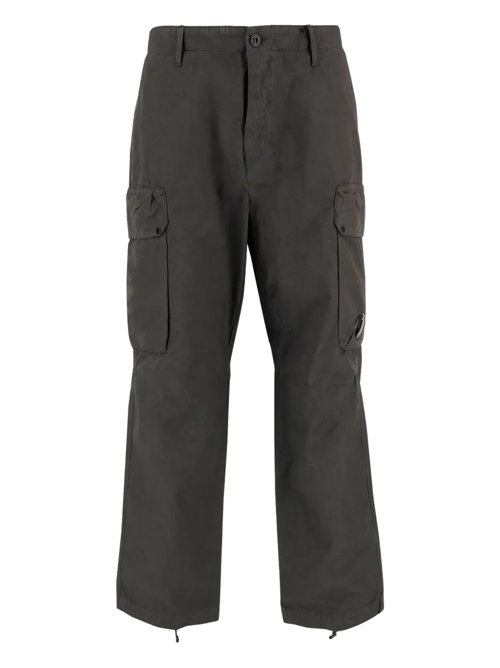 C.P. Company cargo-pockets straight-leg trousers - Grigio