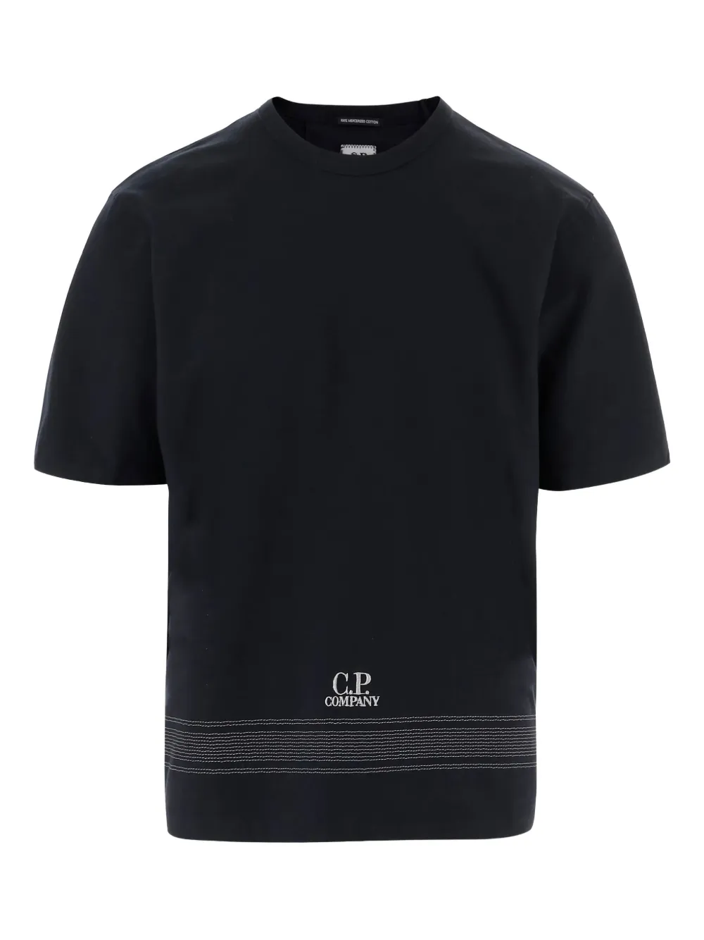 C.P. Company short-sleeved logo T-shirt – Black