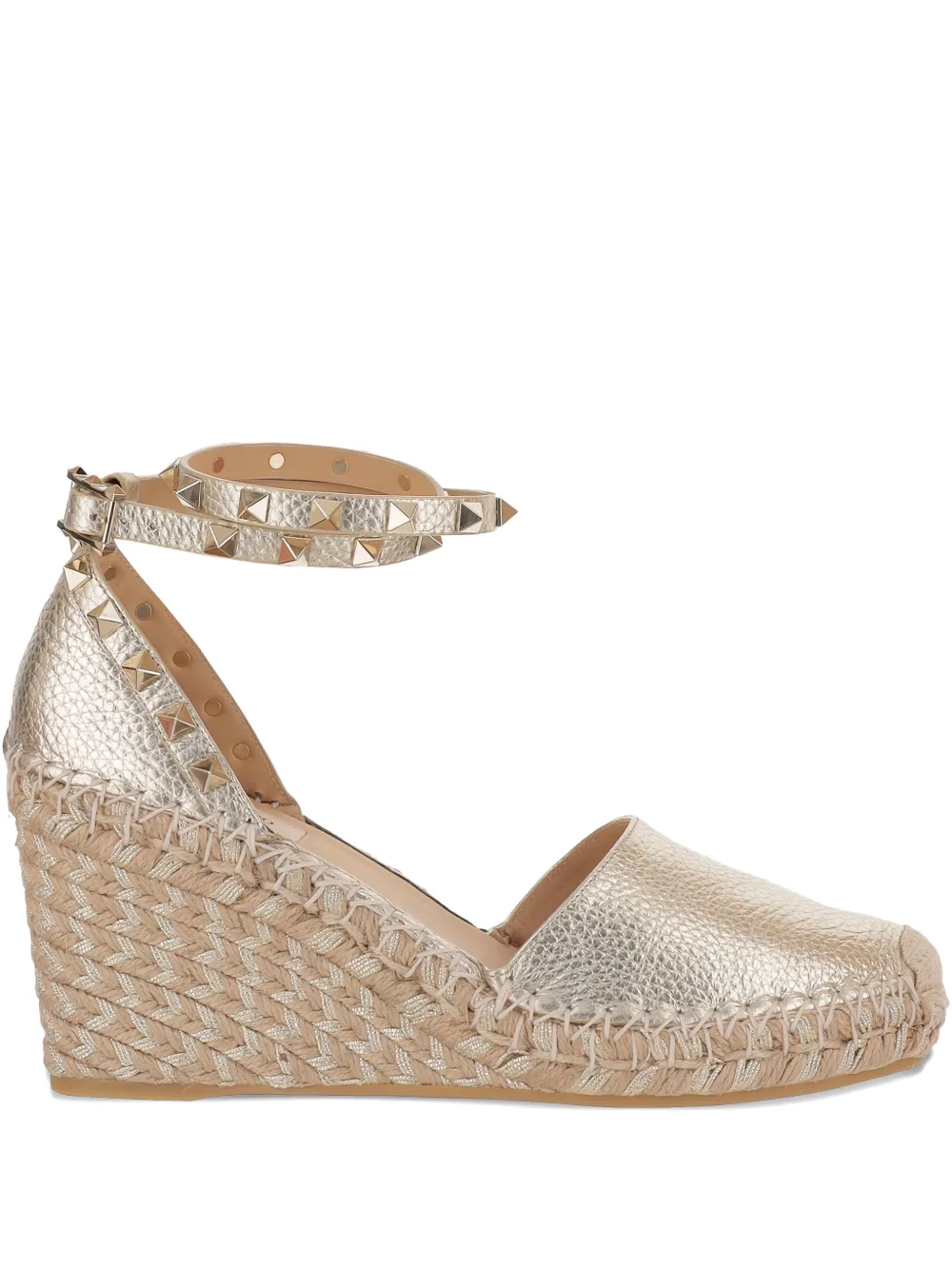 Valentino Garavani Rockstud espadrilles - Oro