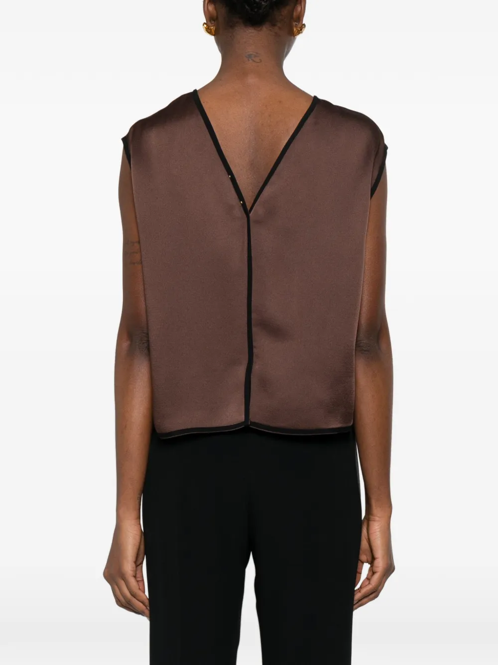 Brown Blouse
