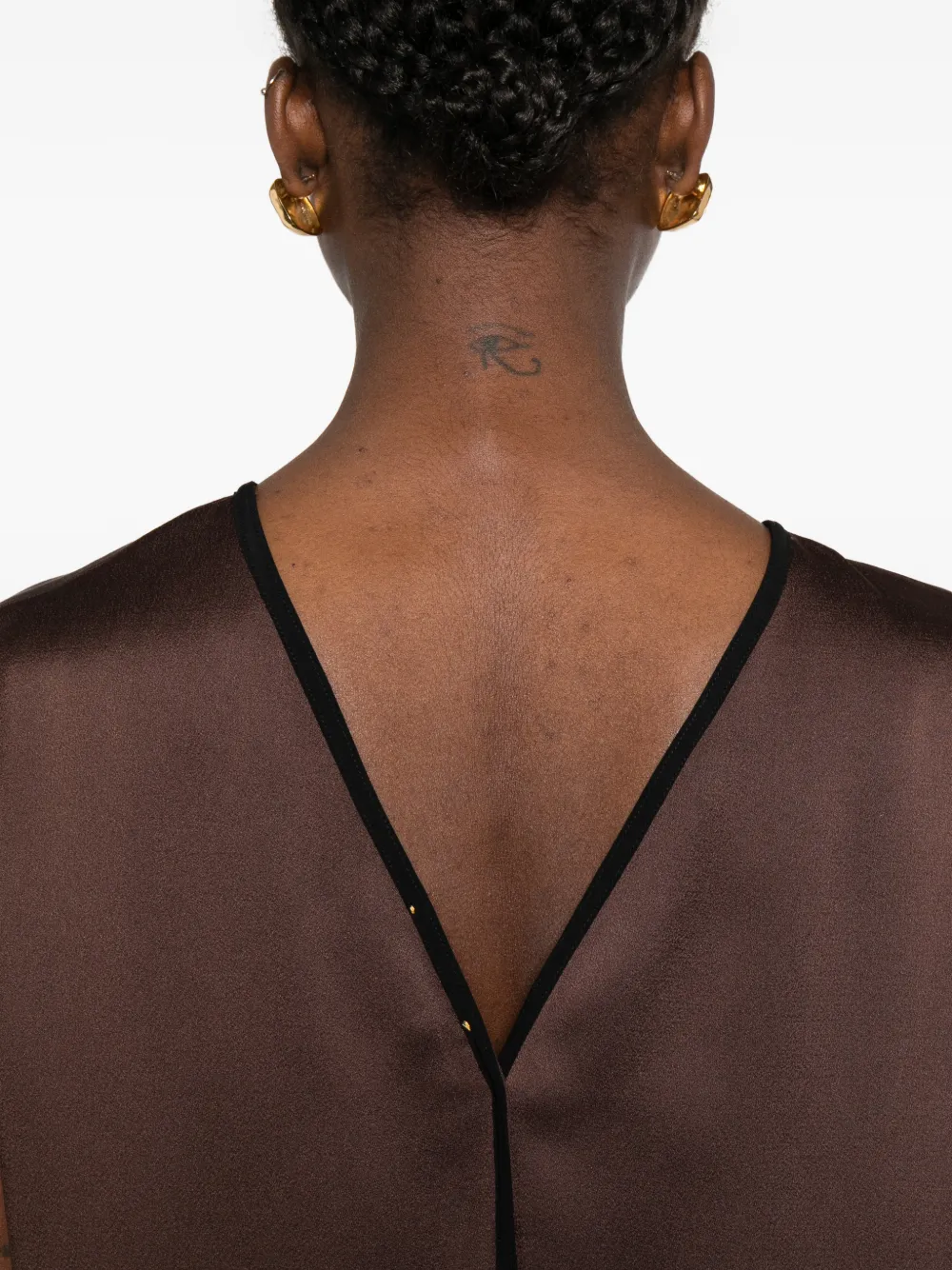 Brown Blouse