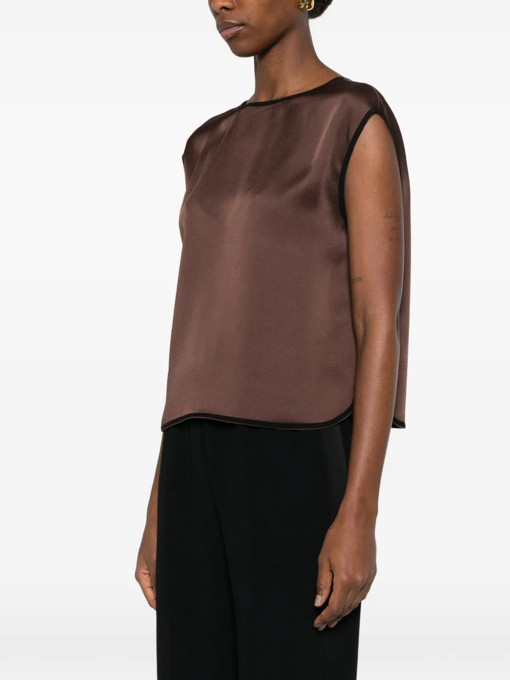 Brown Blouse