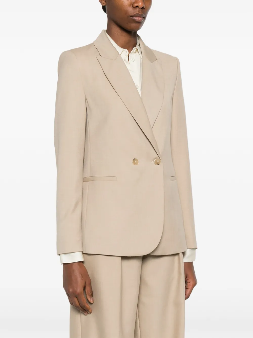  Forte Forte Double-breasted Jacket - Neutrals 