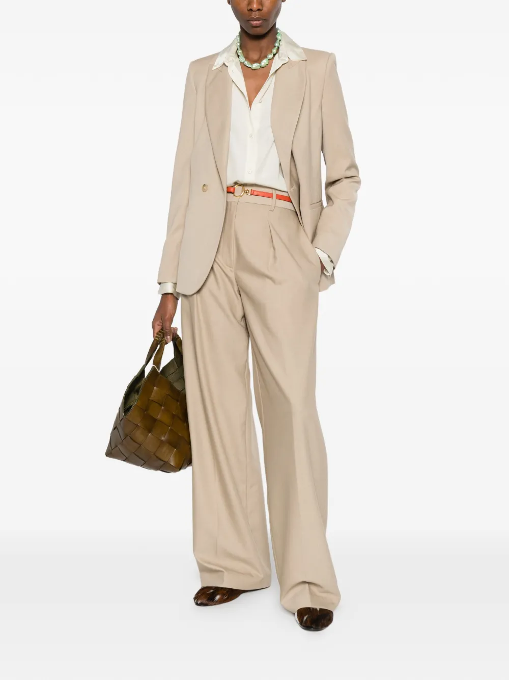  Forte Forte Pleated Trousers - Neutrals 