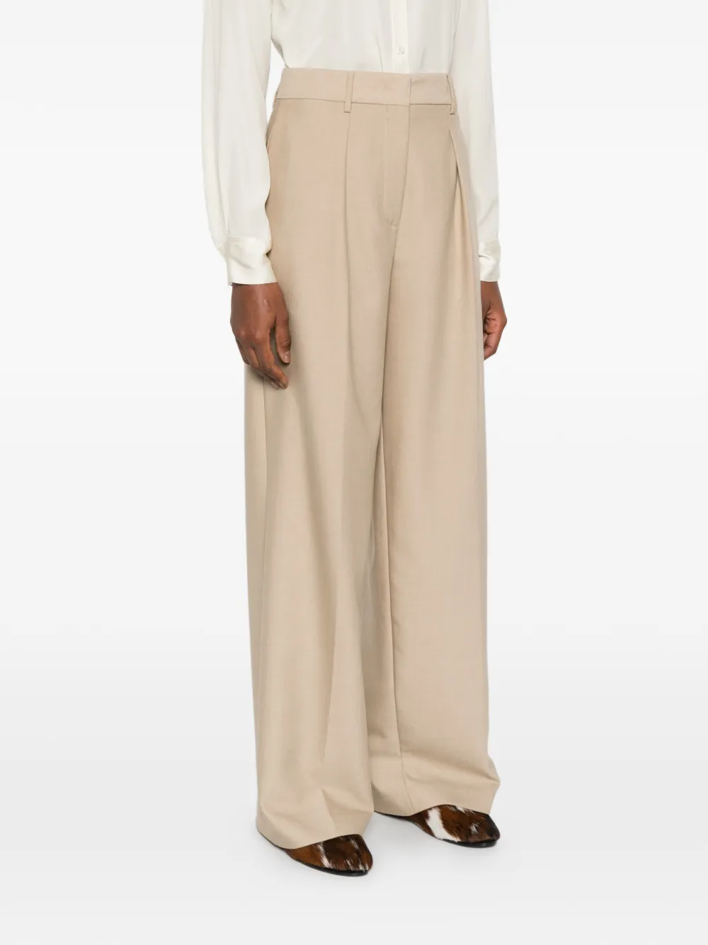  Forte Forte Pleated Trousers - Neutrals 