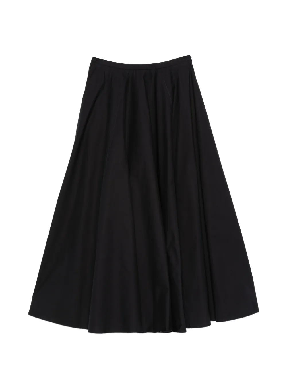 Forte Forte cotton panelled skirt - Nero
