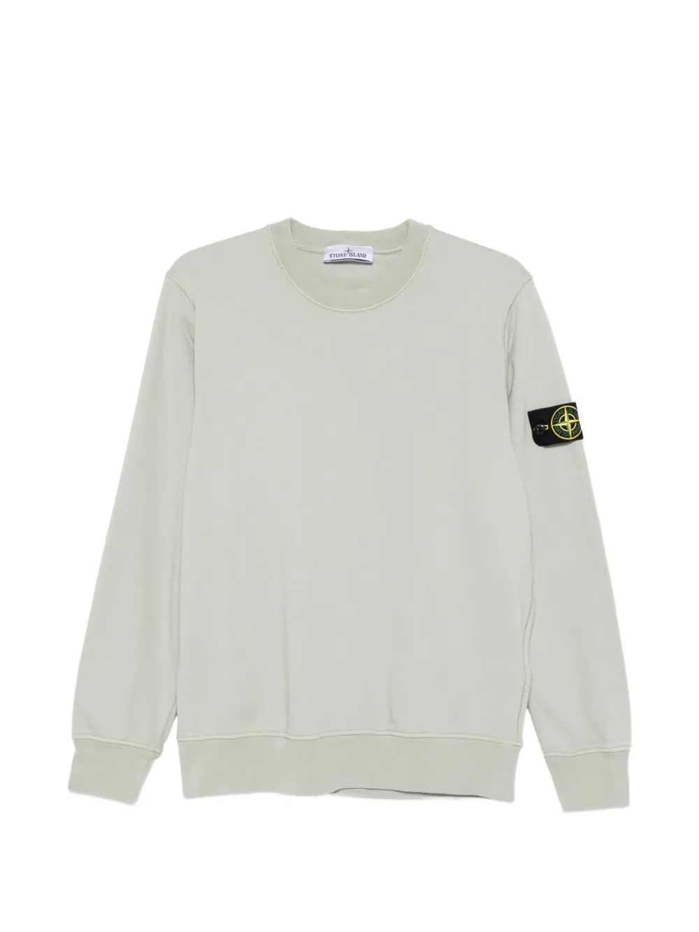 Stone Island logo-patch sweatshirt - Verde