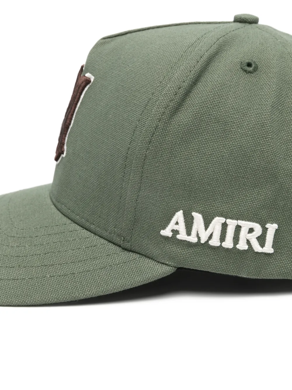  Amiri Logo-embroidered Baseball Cap - Green 